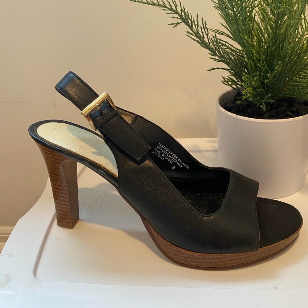 Vintage pleather heels!!!!!
